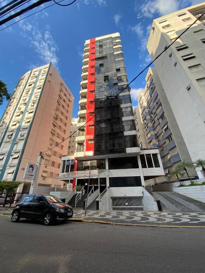 Flat - Acomoda Ate 4 Hospedes - Bairro Do Gonzaga - Santos Sp Εξωτερικό φωτογραφία