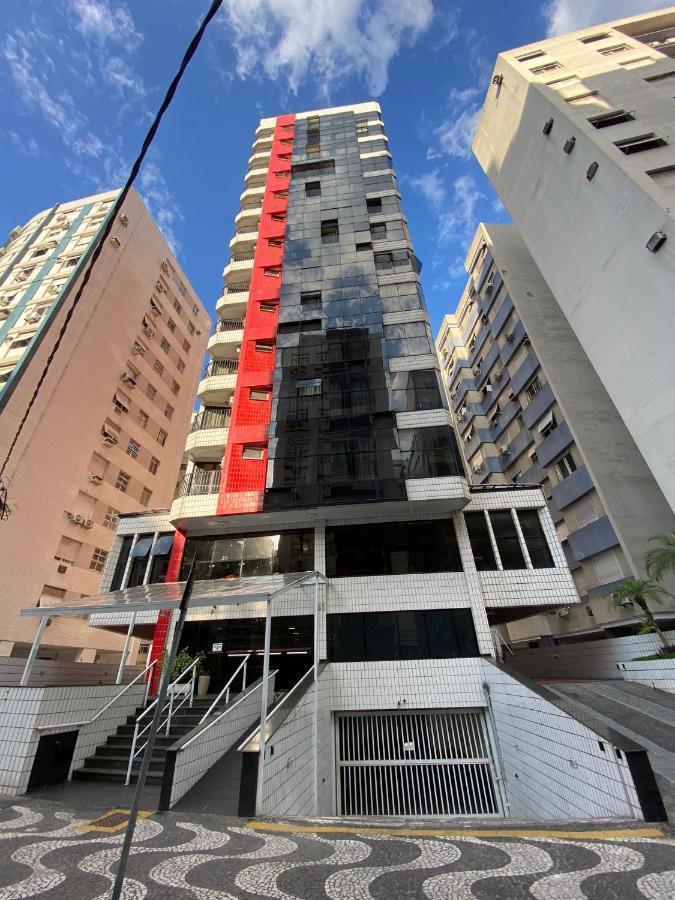 Flat - Acomoda Ate 4 Hospedes - Bairro Do Gonzaga - Santos Sp Εξωτερικό φωτογραφία