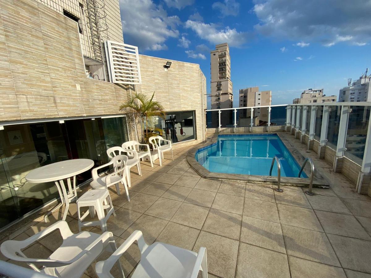 Flat - Acomoda Ate 4 Hospedes - Bairro Do Gonzaga - Santos Sp Εξωτερικό φωτογραφία