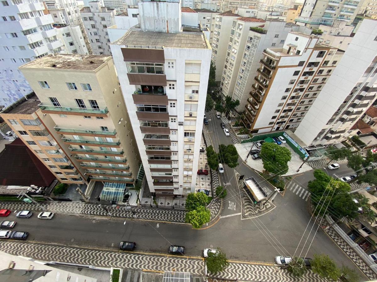 Flat - Acomoda Ate 4 Hospedes - Bairro Do Gonzaga - Santos Sp Εξωτερικό φωτογραφία