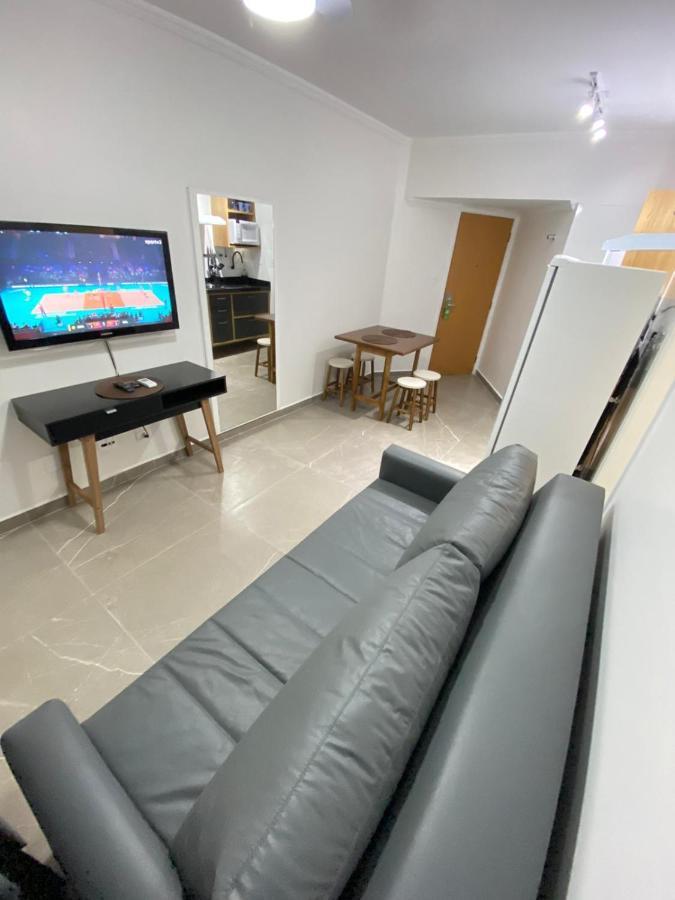 Flat - Acomoda Ate 4 Hospedes - Bairro Do Gonzaga - Santos Sp Εξωτερικό φωτογραφία