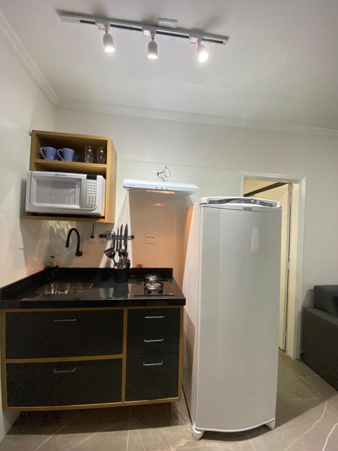 Flat - Acomoda Ate 4 Hospedes - Bairro Do Gonzaga - Santos Sp Εξωτερικό φωτογραφία